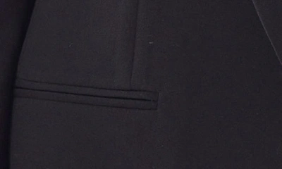 Jones New York Notch Collar Rolled Cuff Bi-stretch Blazer In Jones Black