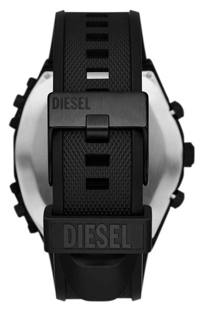 Shop Diesel Sideshow Chronograph Watch, 51mm In Black