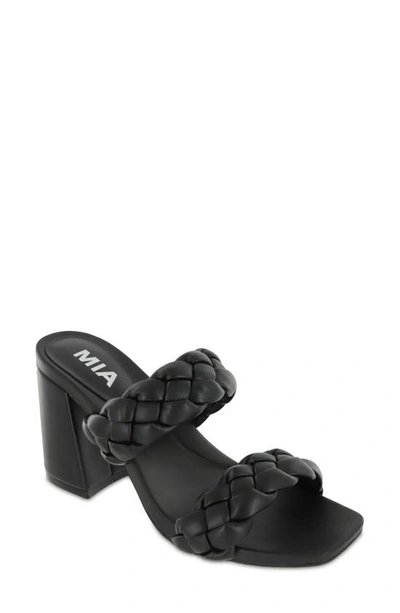 Shop Mia Tesi Slide Sandal In Black