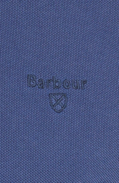 Shop Barbour Washed Sports Cotton Polo In Navy