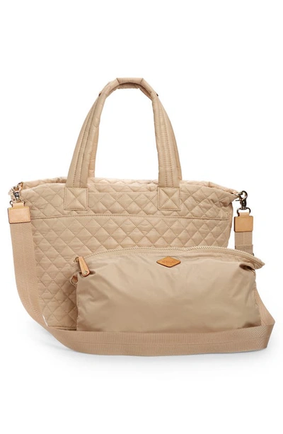 Shop Mz Wallace Medium Metro Deluxe Tote In Buff