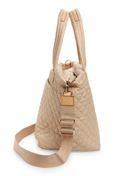 Mz Wallace Medium Metro Deluxe Tote In Buff
