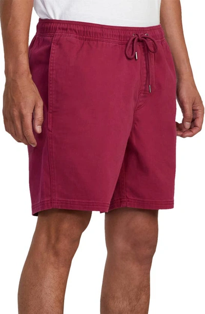 Rvca Escape Solid Shorts In Cactus Rose