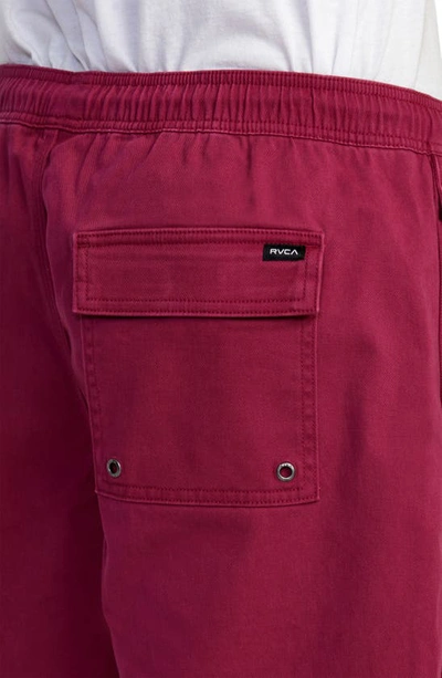 Rvca Escape Solid Shorts In Cactus Rose