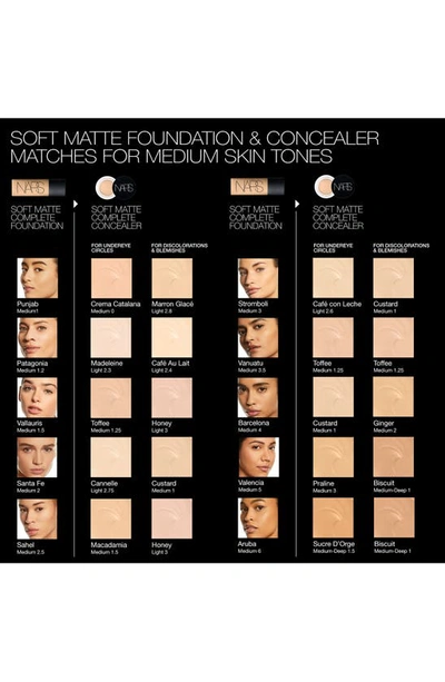 Nars Soft Matte Complete Concealer Custard 0.21 oz/ 6.21 ml In Custard
