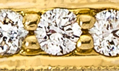 Shop Sethi Couture Diamond Band Ring In Yellow Gold/diamond