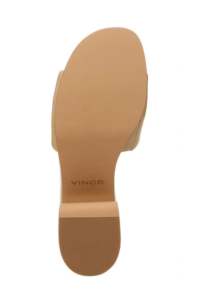 Shop Vince Margo Platform Sandal In Blonde