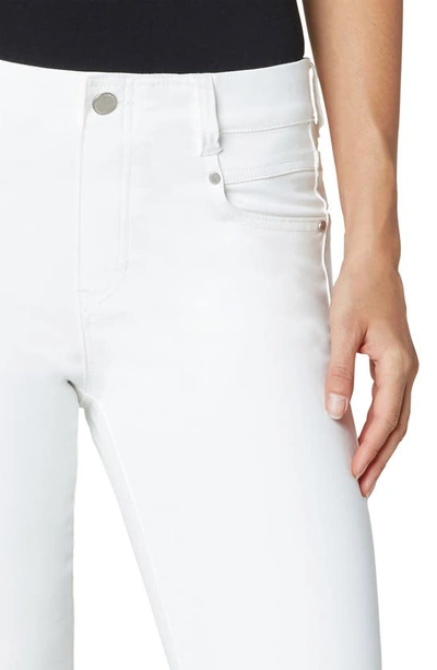 Shop Liverpool Gia Glider Pull-on High Waist Ankle Skinny Jeans In Bright White