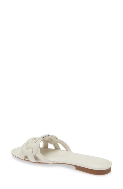 Shop Nordstrom Carolina Slide Sandal In Ivory Shell