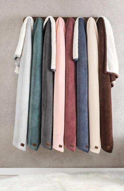 Ugg Bliss Sherpa Throw In Oyster
