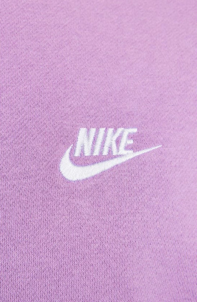 Shop Nike Sportswear Club Hoodie In Violet Shock/ Violet Shock
