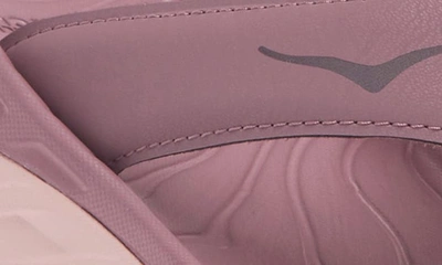 Hoka Ora Recovery Flip Flop In Wistful Mauve/ Peach Whip