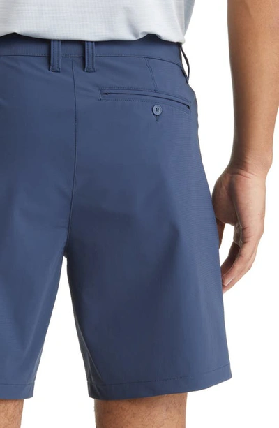 Shop Rhone Flat Front 8-inch Resort Shorts In Steel Blue