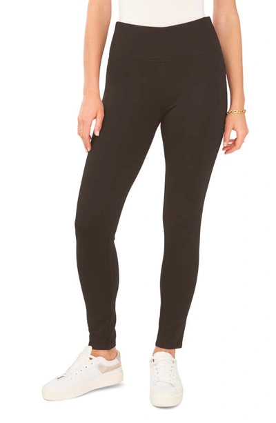 Shop Vince Camuto Ponte Leggings In French Roast