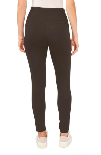 Shop Vince Camuto Ponte Leggings In French Roast