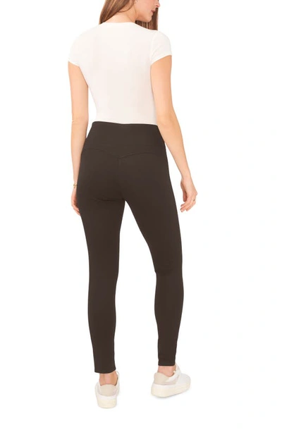 Shop Vince Camuto Ponte Leggings In French Roast