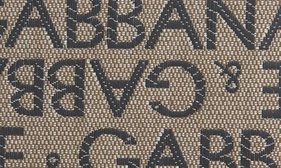Shop Dolce & Gabbana Allover Logo Billfold Wallet In Brown/ Blac