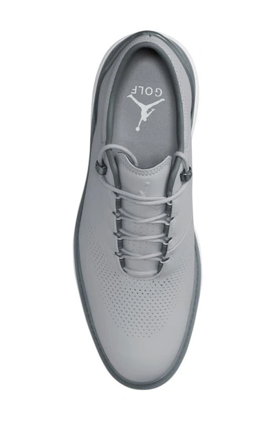 Shop Jordan Adg 4 Golf Shoe In Wolf Grey/ White/ Smoke Grey