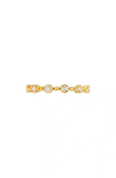 Shop Sethi Couture Diamond Bubble Band Ring In 18k Yg