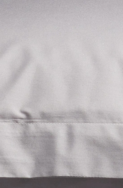 Boll & Branch Percale Hemmed 300 Thread Count Duvet Cover & Shams Set In Stone