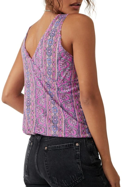 Shop Free People Your Twisted Tank In Summer Bloom Combo