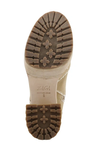 Zigi Johanny Platform Bootie In Natural