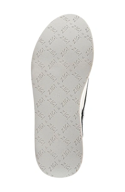 Zigi Carmensa High Top Platform Sneaker In White Canvas