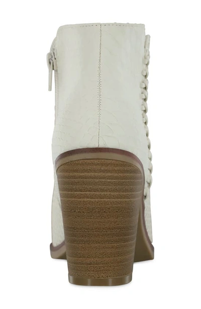 Shop Mia Dusky Whipstitch Bootie In Ivory