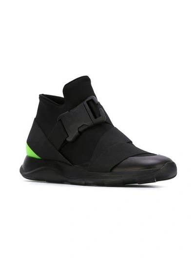 Shop Christopher Kane Safety Buckle Sneakers