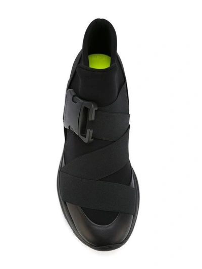 Shop Christopher Kane Safety Buckle Sneakers