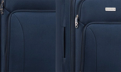 Shop Champs Travellers Collection Luggage 3-piece Set In Navy