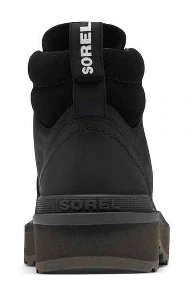 Sorel Hi-line Womens Walking Outdoor Hiking Boots In Black Jet