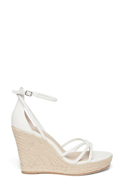 Shop Paige Tami Espadrille Platform Wedge Sandal In White