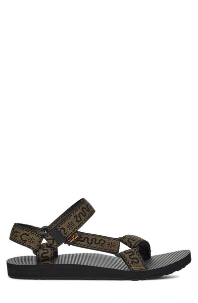 Teva 'original Universal' Sandal In Bandana Dark Olive