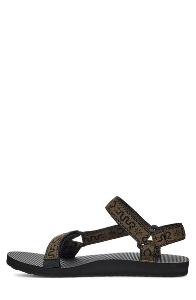 Teva 'original Universal' Sandal In Bandana Dark Olive