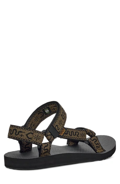 Teva 'original Universal' Sandal In Bandana Dark Olive