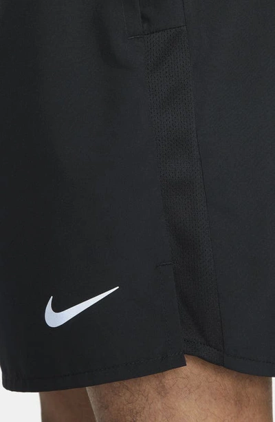 Shop Nike Dri-fit Challenger Unlined Athletic Shorts In Black/ Black/ Black