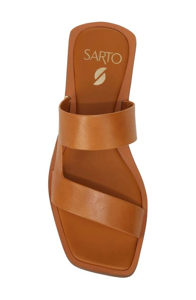 Shop Sarto By Franco Sarto Emily Slide Sandal In Tan