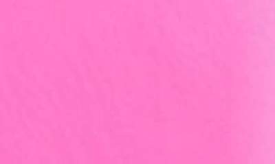 Shop Misha Collection Evianna Halter Neck Satin Trumpet Gown In Hot Pink