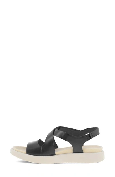 Shop Ecco Flowt Strappy Sandal In Magnet
