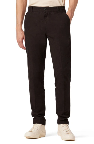 Shop Hudson Classic Slim Fit Straight Chinos In Heather Dust