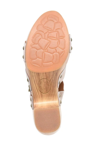Shop Kork-ease Della Slingback Platform Sandal In Light Gold Metallic