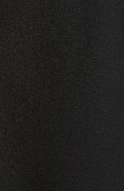 Shop Michael Kors Crepe Tulip Skirt In 001 Black