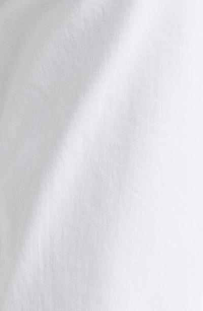 Kut From The Kloth Rachael Fab Ab High Waist Raw Hem Mom Jeans In Optic White