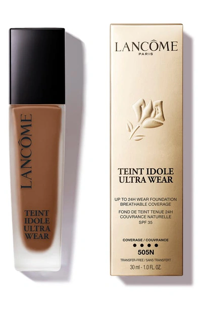 Shop Lancôme Teint Idole Ultra Wear Full Coverage Foundation In 505n