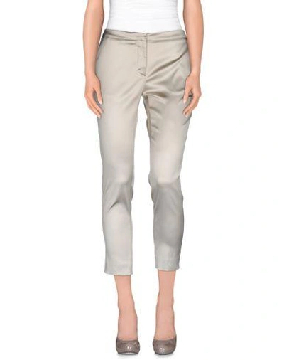Shop Montecore Casual Pants In Light Grey