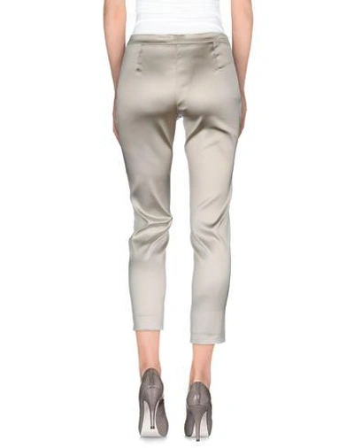 Shop Montecore Casual Pants In Light Grey