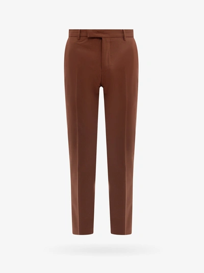 Shop Pt Torino Trouser In Brown
