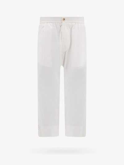 Shop Amaranto Trouser In White