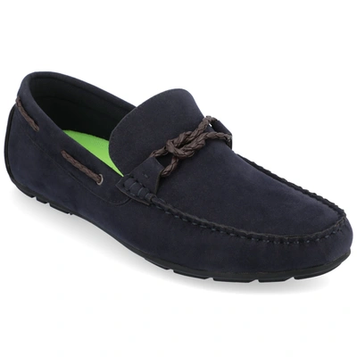 Shop Vance Co. Tyrell Driving Loafer In Blue